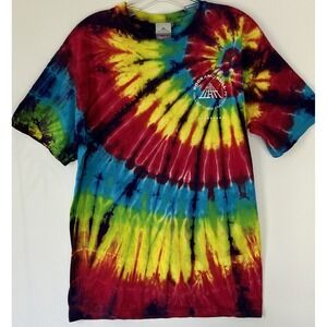 Rock And Roll Hall Of Fame Museum Tie Dye T-Shirt Medium Official Merch